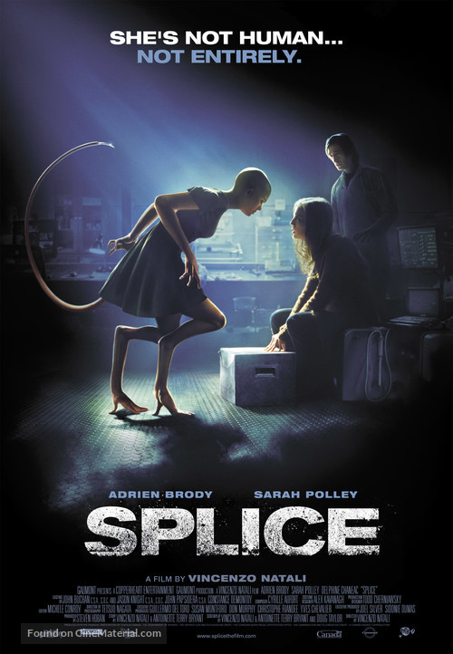 Splice - Swiss Movie Poster
