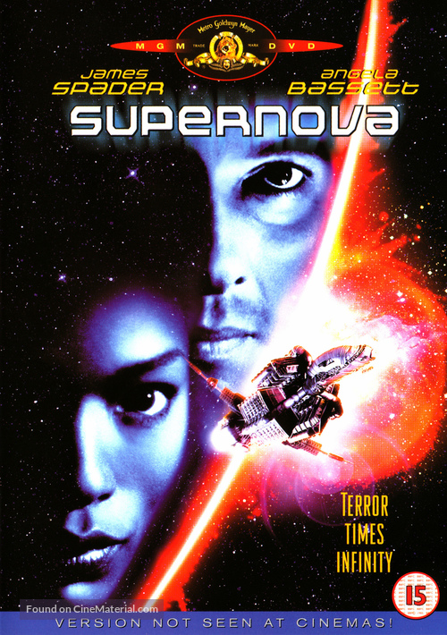 Supernova - British DVD movie cover