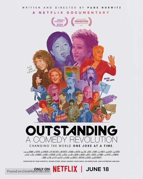 Outstanding: A Comedy Revolution - Movie Poster