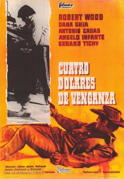Cuatro d&oacute;lares de venganza - Spanish Movie Poster