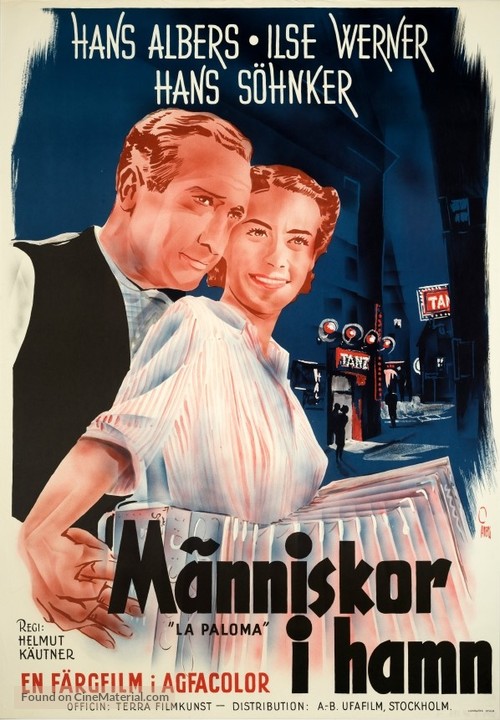 Gro&szlig;e Freiheit Nr. 7 - Swedish Movie Poster