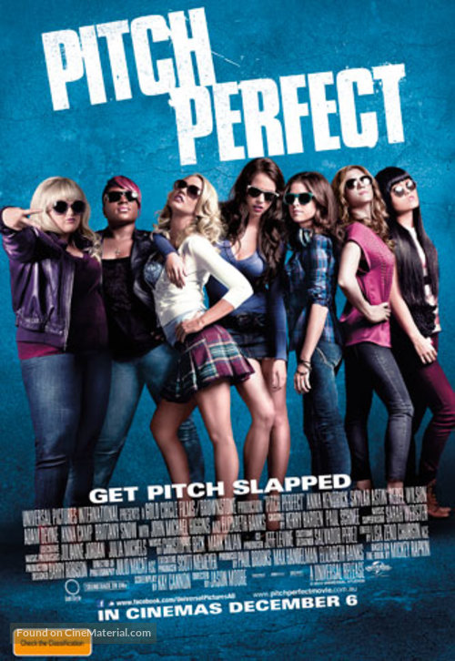Pitch Perfect - Australian Movie Poster