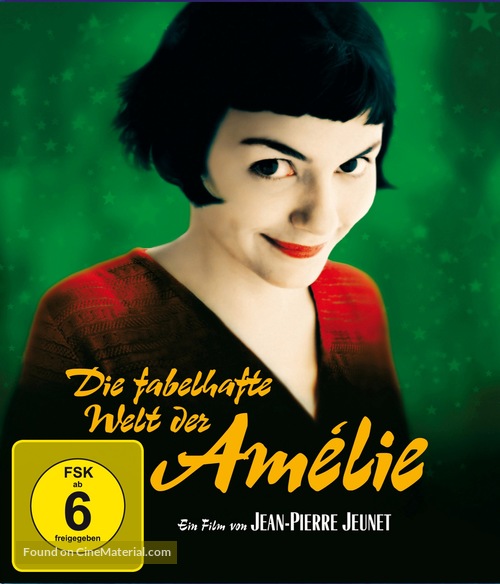 Le fabuleux destin d&#039;Am&eacute;lie Poulain - German Blu-Ray movie cover