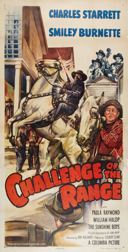 Challenge of the Range - Movie Poster