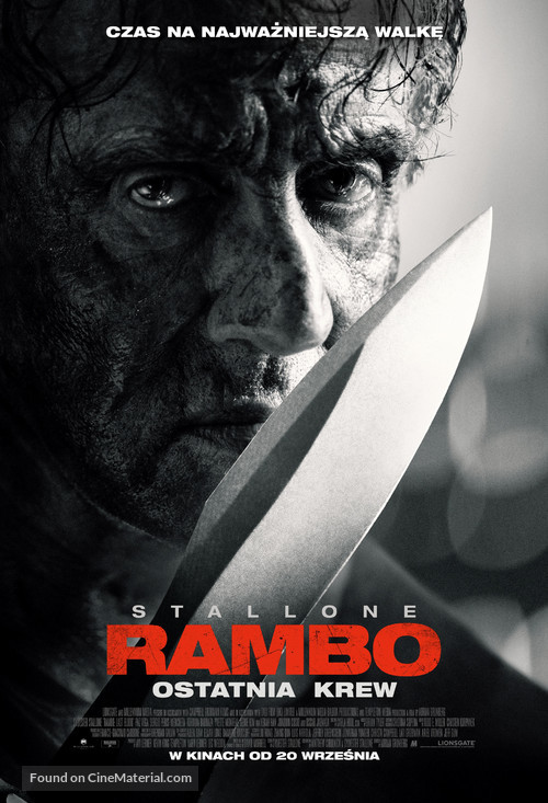 Rambo: Last Blood - Polish Movie Poster