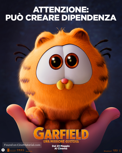 The Garfield Movie - Italian Movie Poster