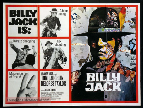 Billy Jack - British Movie Poster