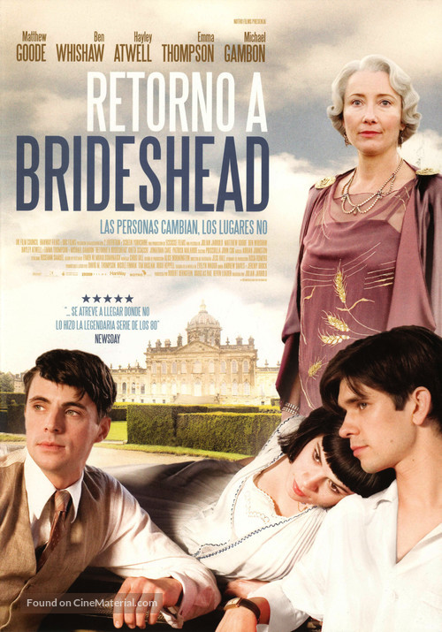 Brideshead Revisited - Spanish Movie Poster