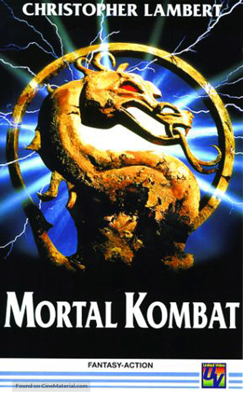 Mortal Kombat: Annihilation - VHS movie cover