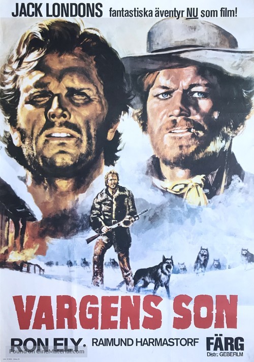 Der Schrei der schwarzen W&ouml;lfe - Swedish Movie Poster