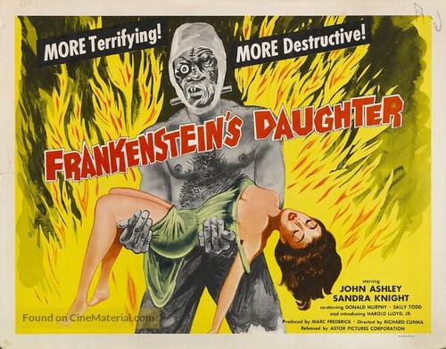 Frankenstein&#039;s Daughter - Movie Poster