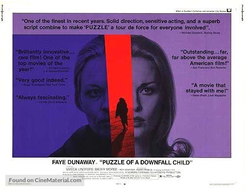 Puzzle of a Downfall Child - Movie Poster