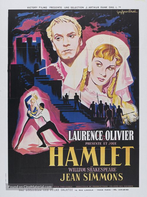 Hamlet - French Movie Poster
