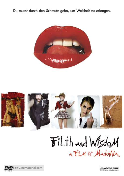 Filth and Wisdom - Swiss DVD movie cover