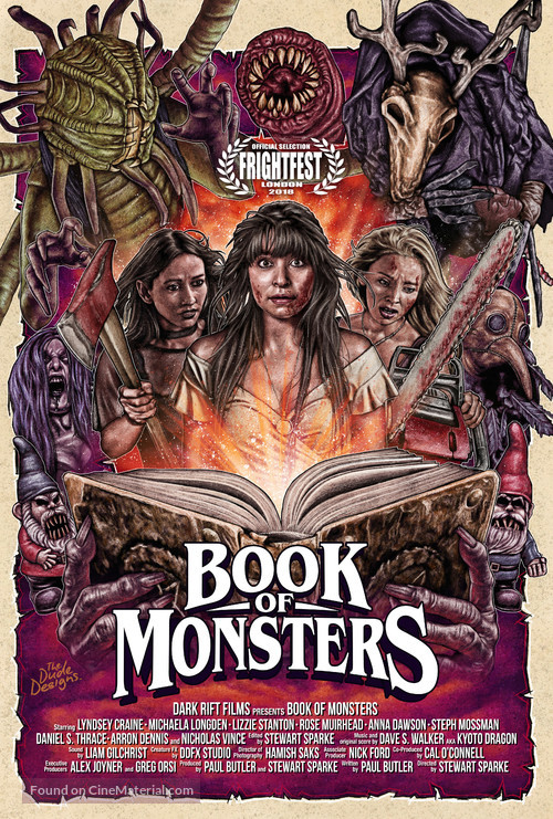 Book of Monsters - British Movie Poster