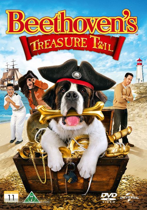 Beethoven&#039;s Treasure - Danish DVD movie cover