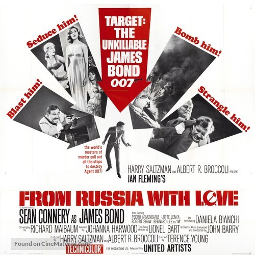 From Russia with Love (1963) movie poster
