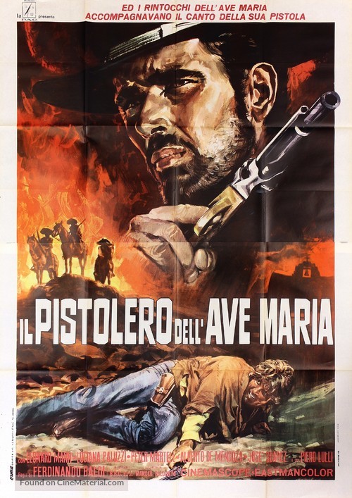 Il pistolero dell&#039;Ave Maria - Italian Movie Poster