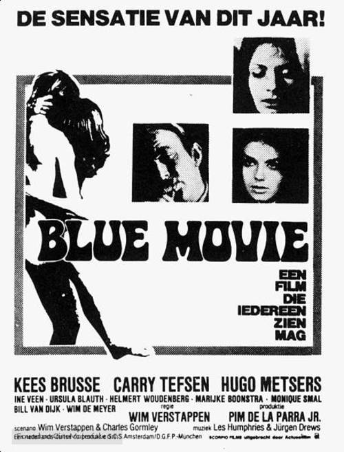 Blue Movie - Dutch Movie Poster