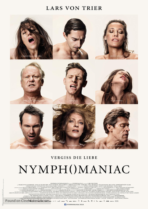 Nymphomaniac - German Movie Poster