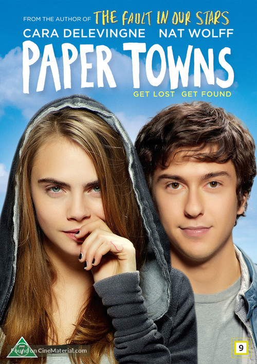 Paper Towns - Danish Movie Cover