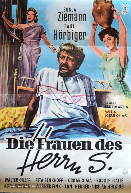 Die Frauen des Herrn S. - German Movie Poster