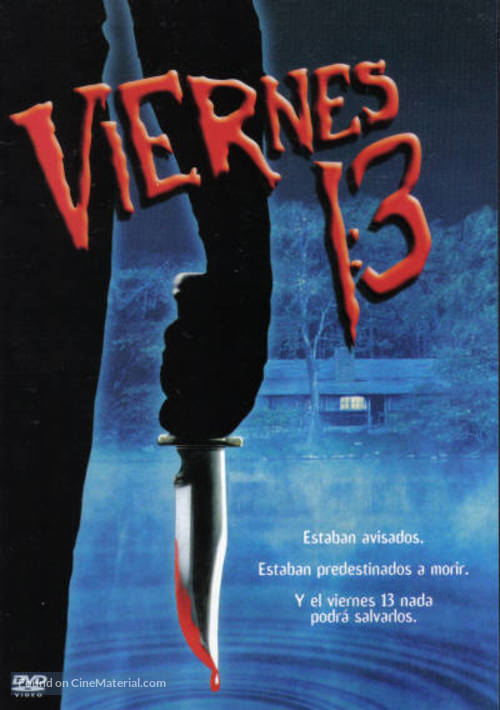 Friday the 13th - Spanish Movie Cover