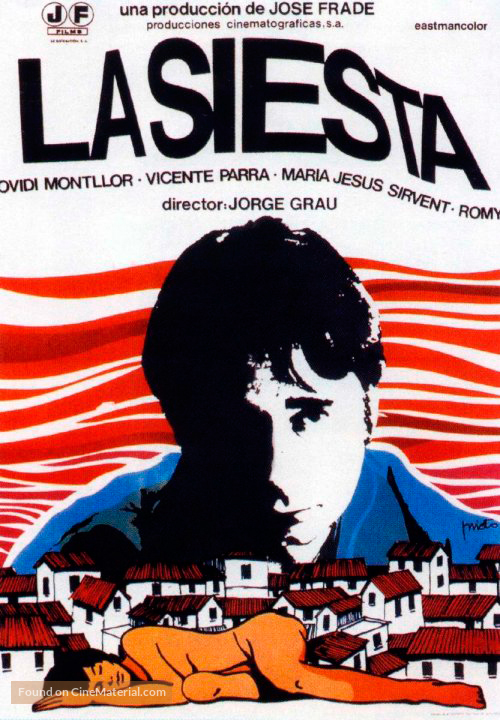 La siesta - Spanish Movie Poster