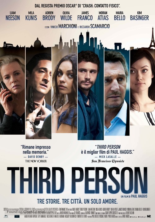 Third Person - Italian Movie Poster