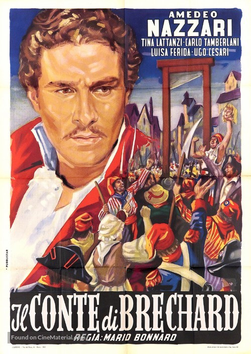 Il conte di Brechard - Italian Movie Poster