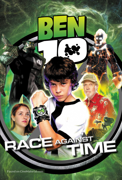 Ben 10: Race Against Time - DVD movie cover