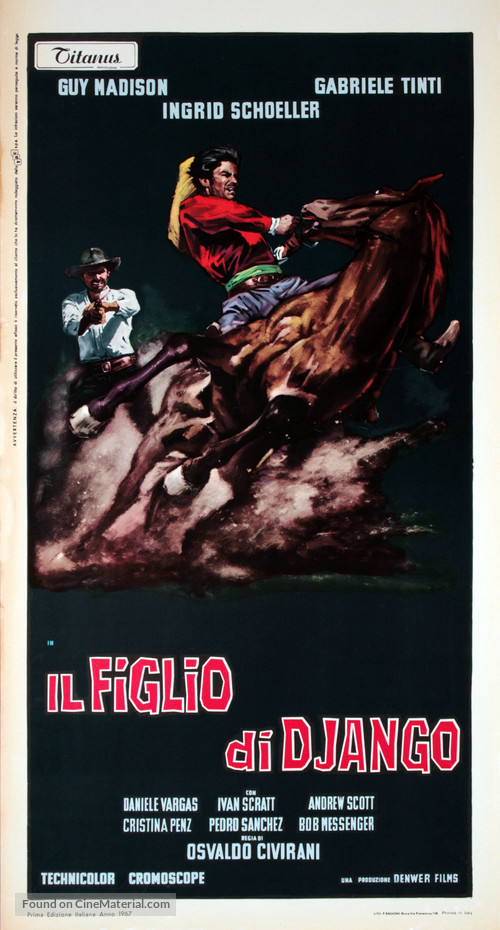 Il figlio di Django - Italian Movie Poster