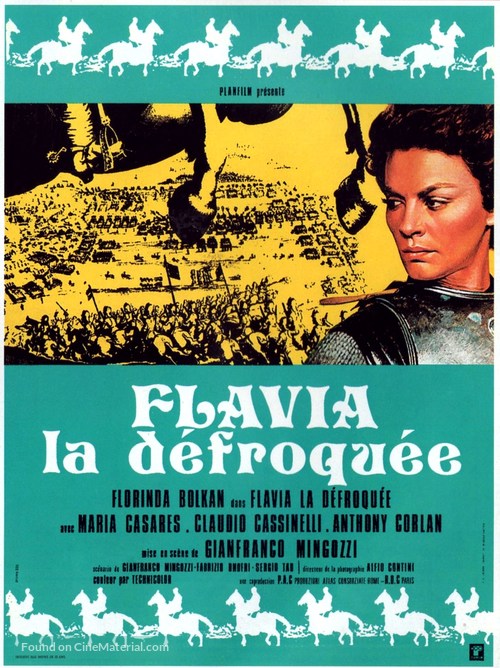 Flavia, la monaca musulmana - French Movie Poster
