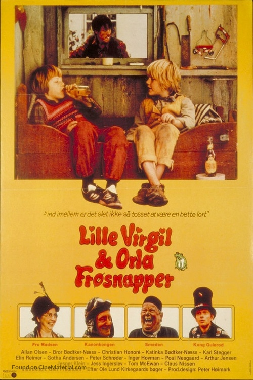 Lille Virgil og Orla Fr&oslash;snapper - Danish Movie Poster