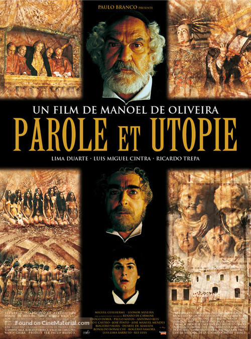 Palavra e Utopia - French Movie Poster
