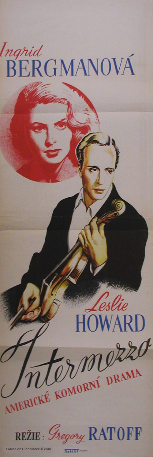Intermezzo: A Love Story - Czech Movie Poster