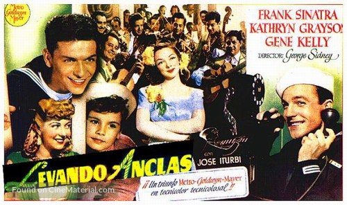 Anchors Aweigh - Spanish Movie Poster