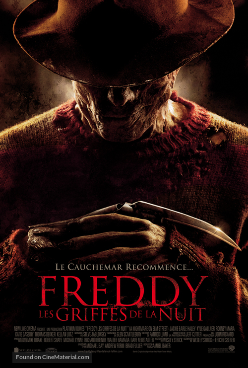 A Nightmare on Elm Street - French Movie Poster