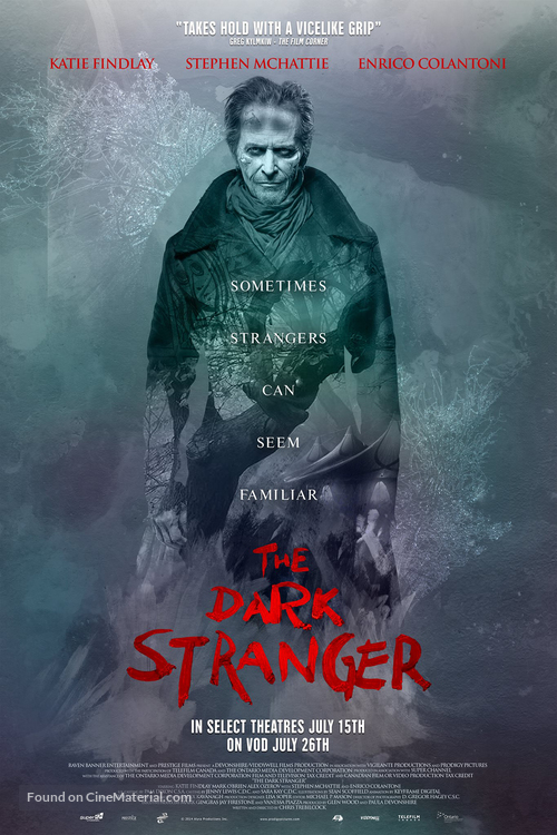 The Dark Stranger - Canadian Movie Poster