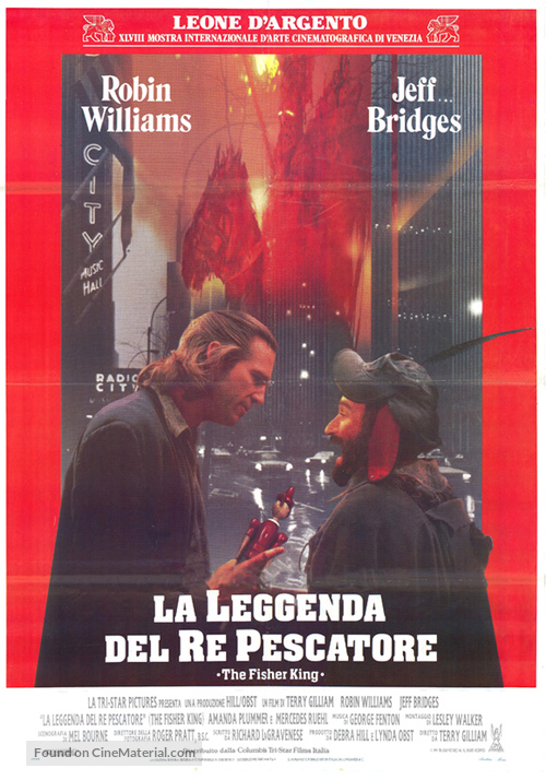 The Fisher King - Italian Movie Poster