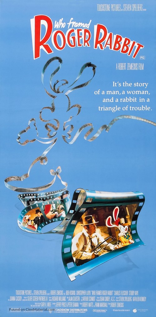 Who Framed Roger Rabbit - Australian Movie Poster