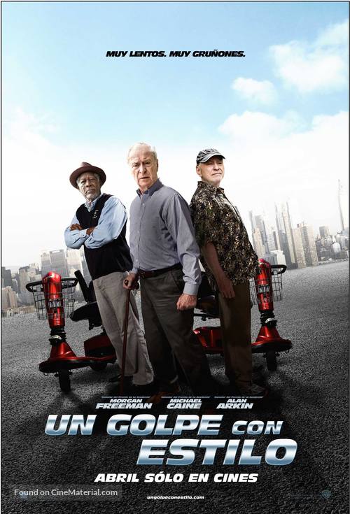 Going in Style - Colombian Movie Poster
