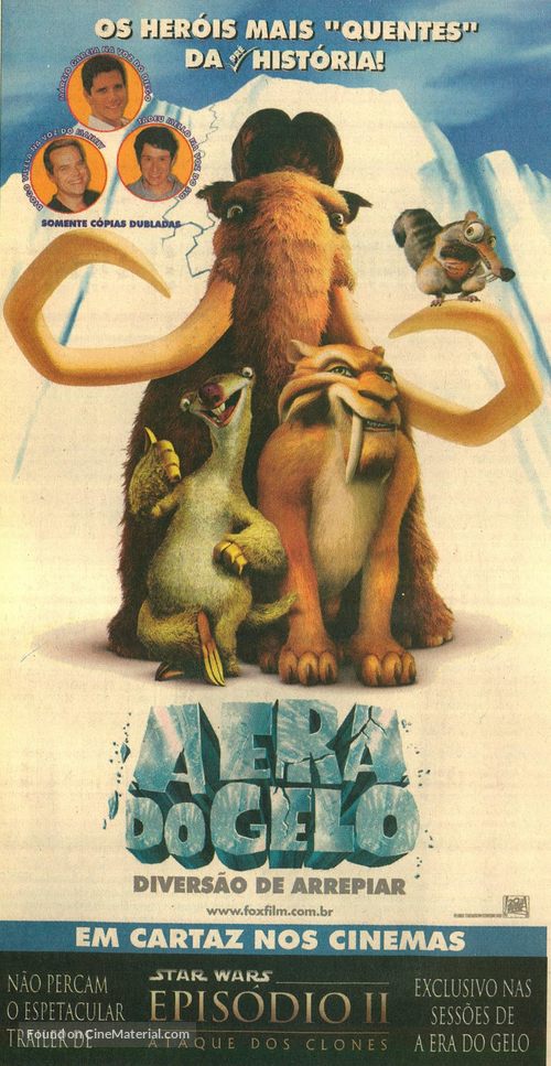 Ice Age - Brazilian Movie Poster