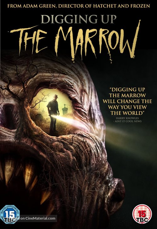 Digging Up the Marrow - British DVD movie cover