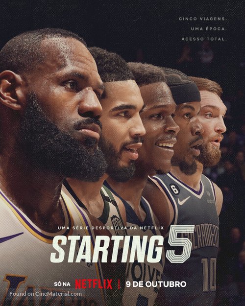 &quot;Starting 5&quot; - Portuguese Movie Poster