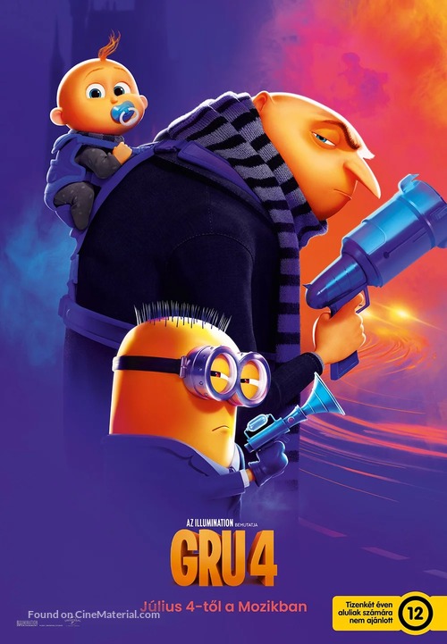 Despicable Me 4 - Hungarian Movie Poster