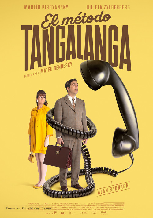 El m&eacute;todo Tangalanga - Argentinian Movie Poster