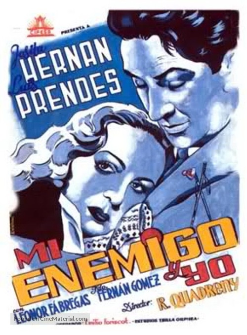 Mi enemigo y yo - Spanish Movie Poster