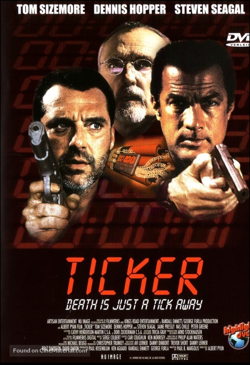 Ticker - German DVD movie cover