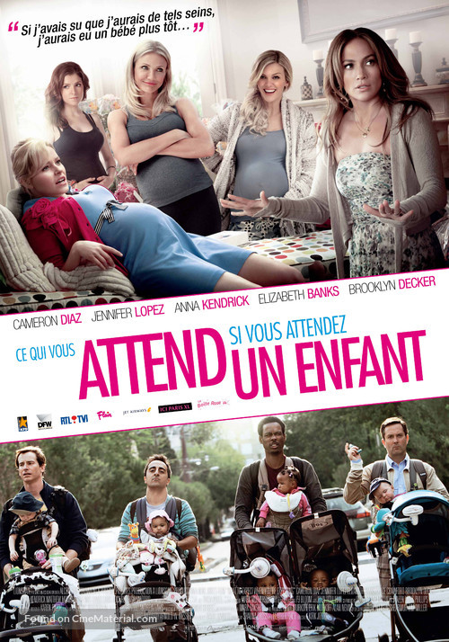 What to Expect When You&#039;re Expecting - Belgian Movie Poster